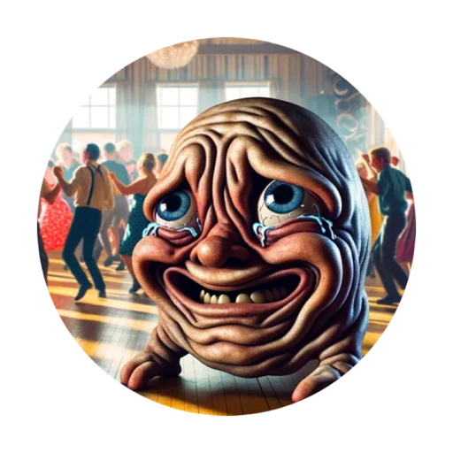 😪 Стикер «High on Cringe В ярости» для Telegram