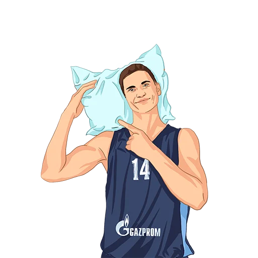 😴 Стикер «Zenit emoji» для Telegram