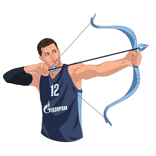 🏹 Стикер «Zenit emoji» для Telegram