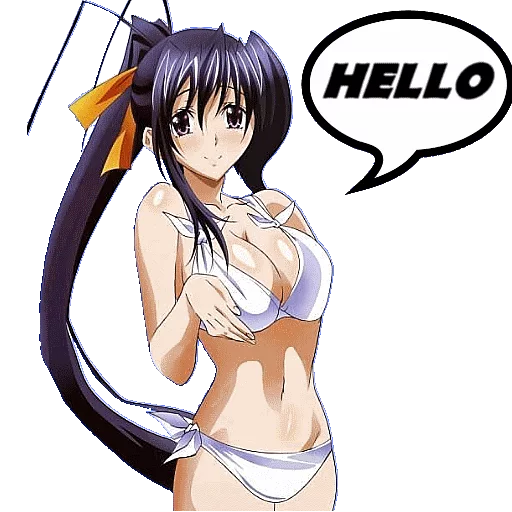👋 Стикер «HIGH SCHOOL DXD» для Telegram