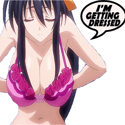 👙 Стикер «HIGH SCHOOL DXD» для Telegram