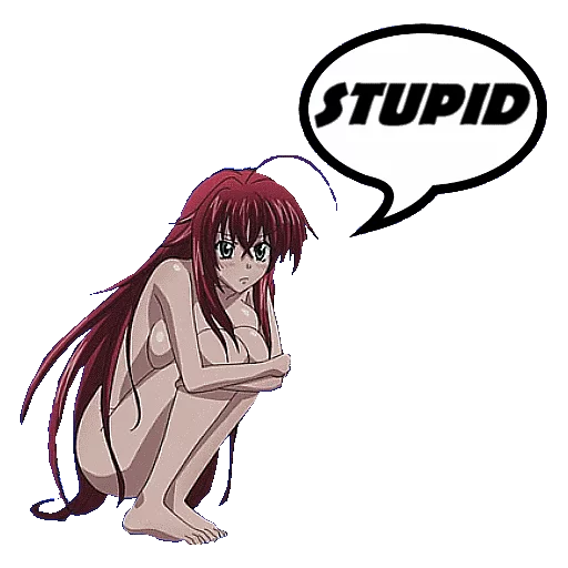 😫 Стикер «HIGH SCHOOL DXD» для Telegram