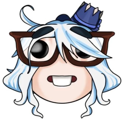 🤓 Стикер «Furina de Fontaine» для Telegram