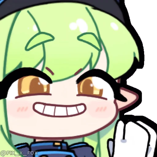😈 Стикер «Hikari and Nozomi» для Telegram