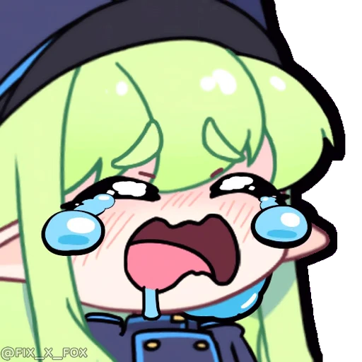 😭 Стикер «Hikari and Nozomi» для Telegram