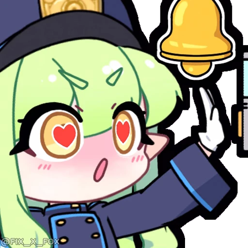 😍 Стикер «Hikari and Nozomi» для Telegram
