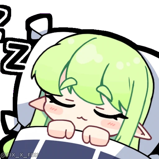 😴 Стикер «Hikari and Nozomi» для Telegram