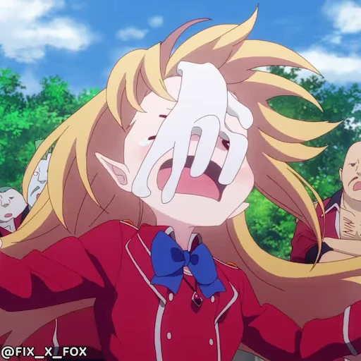 👎 Стикер «Hikikomari Kyuuketsuki no Monmon p1» для Telegram