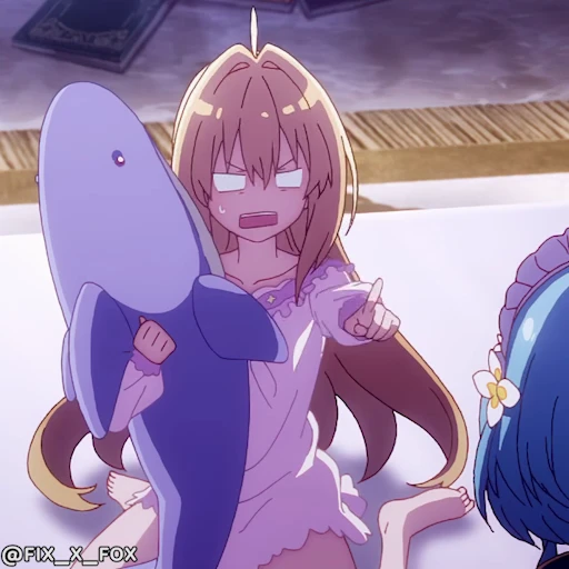 😡 Стикер «Hikikomari Kyuuketsuki no Monmon p1» для Telegram