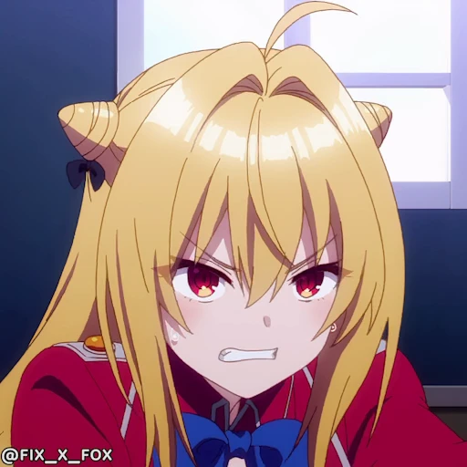 😬 Стикер «Hikikomari Kyuuketsuki no Monmon p1» для Telegram