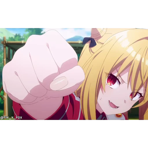 👊 Стикер «Hikikomari Kyuuketsuki no Monmon p1» для Telegram