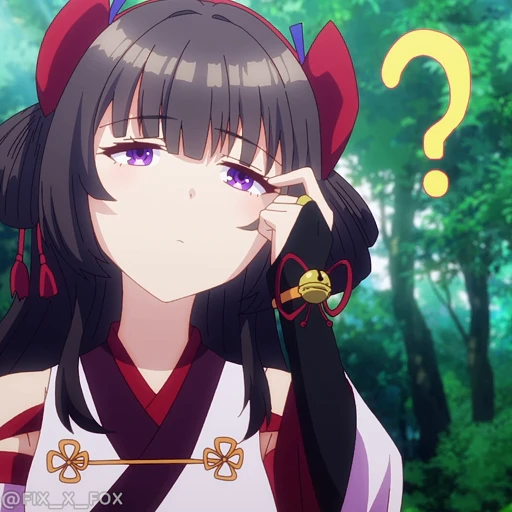 🤨 Стикер «Hikikomari Kyuuketsuki no Monmon» для Telegram