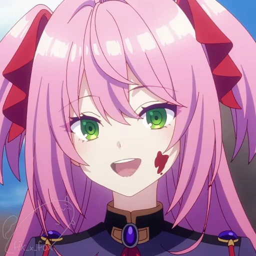 😉 Стикер «Hikikomari Kyuuketsuki no Monmon» для Telegram