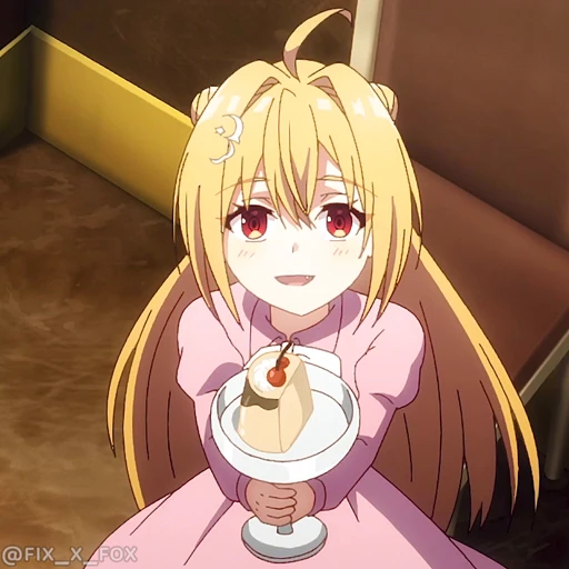 🙂 Стикер «Hikikomari Kyuuketsuki no Monmon» для Telegram
