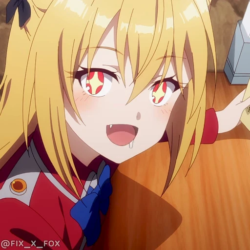 🤩 Стикер «Hikikomari Kyuuketsuki no Monmon» для Telegram