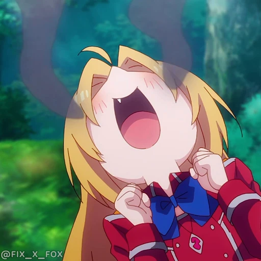 🤯 Стикер «Hikikomari Kyuuketsuki no Monmon» для Telegram