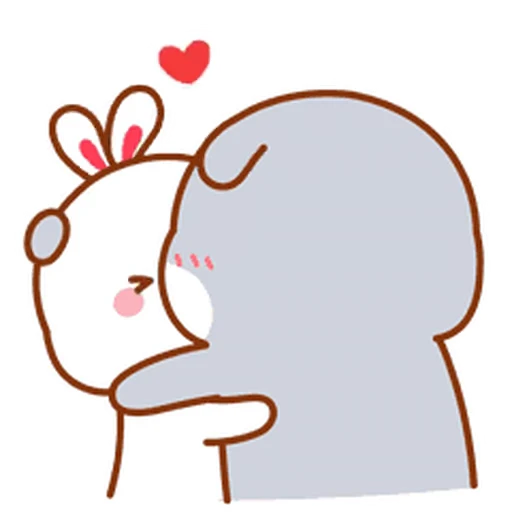 ☺️ Стикер «Hiko and Miko 1» для Telegram