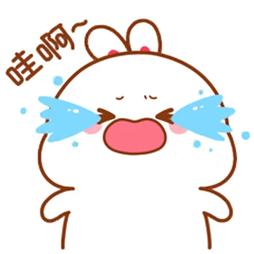 😭 Стикер «Hiko and Miko 1» для Telegram