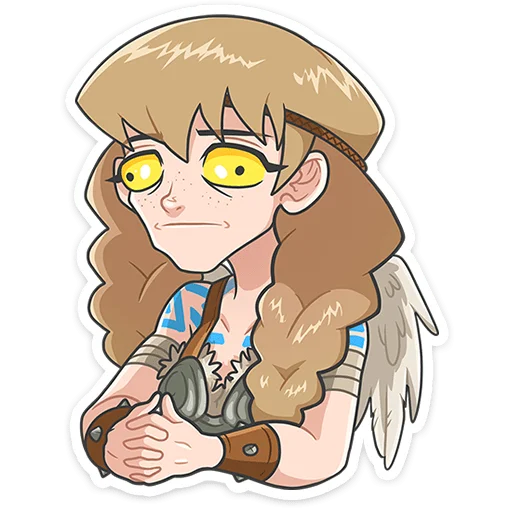 ⭐ Стикер «Хильда» для Telegram