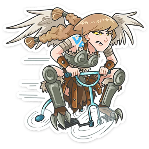 ⭐ Стикер «Хильда» для Telegram
