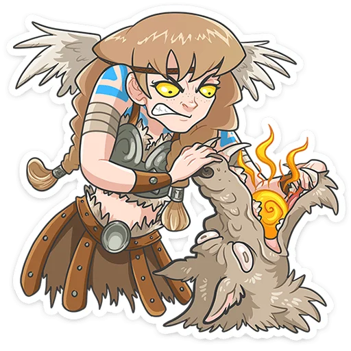 ⭐ Стикер «Хильда» для Telegram