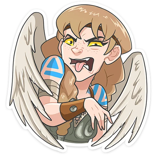 ⭐ Стикер «Хильда» для Telegram