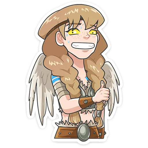 ⭐ Стикер «Хильда» для Telegram