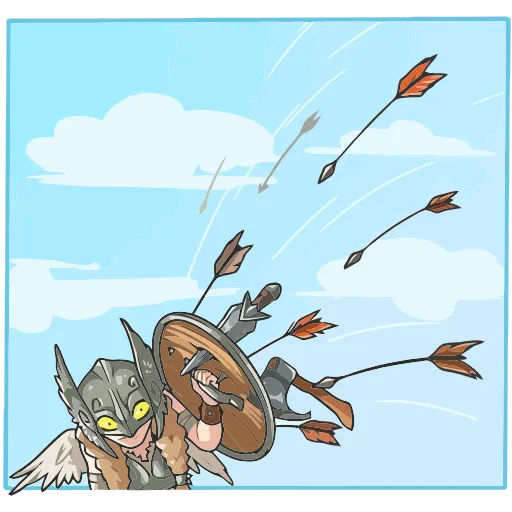 🛡 Эмодзи «Хильда» для Telegram