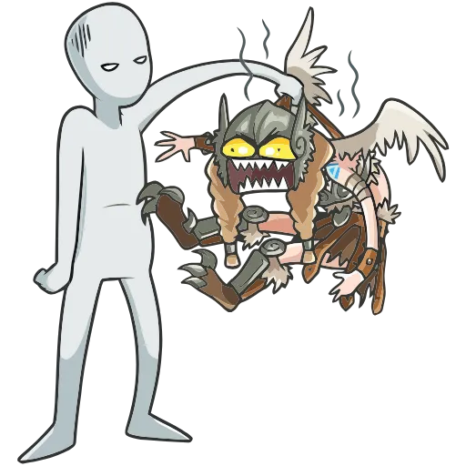 👹 Эмодзи «Хильда» для Telegram