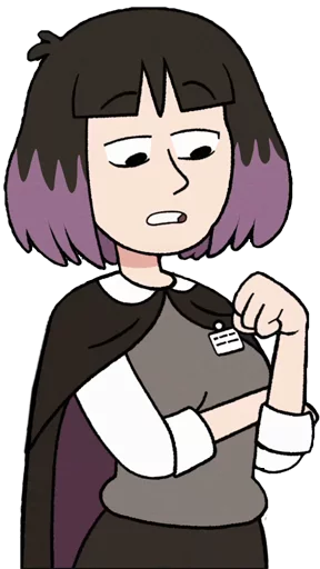 😒 Стикер «Hilda» для Telegram