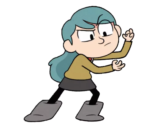 🍎 Стикер «Hilda» для Telegram