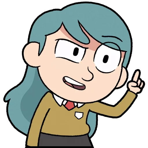 ☝ Стикер «Hilda» для Telegram