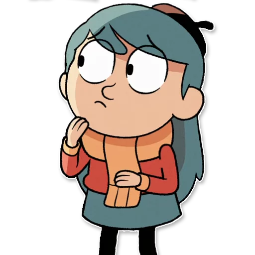 😕 Стикер «Hilda» для Telegram