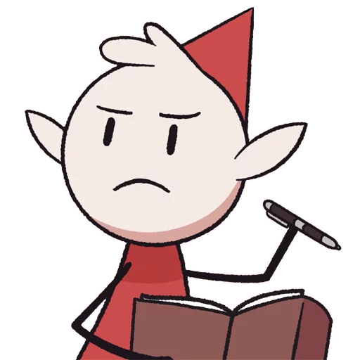 😠 Стикер «Hilda» для Telegram
