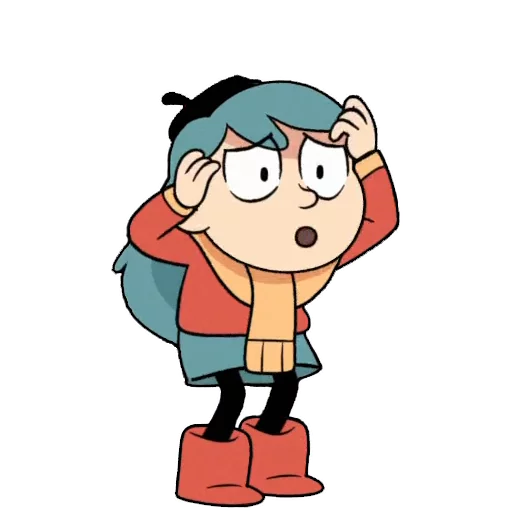 😯 Стикер «Hilda» для Telegram