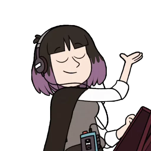 😌 Стикер «Hilda» для Telegram