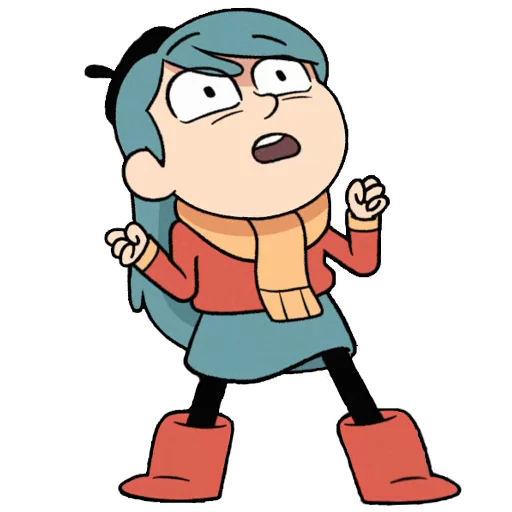 😮 Стикер «Hilda» для Telegram