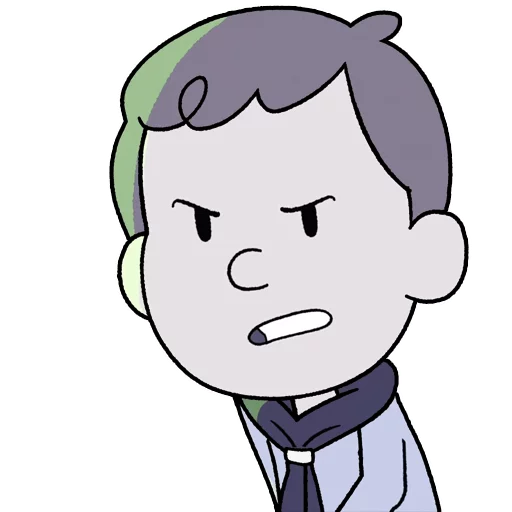 😠 Стикер «Hilda» для Telegram
