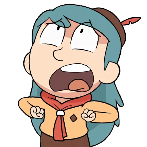 😨 Стикер «Hilda» для Telegram