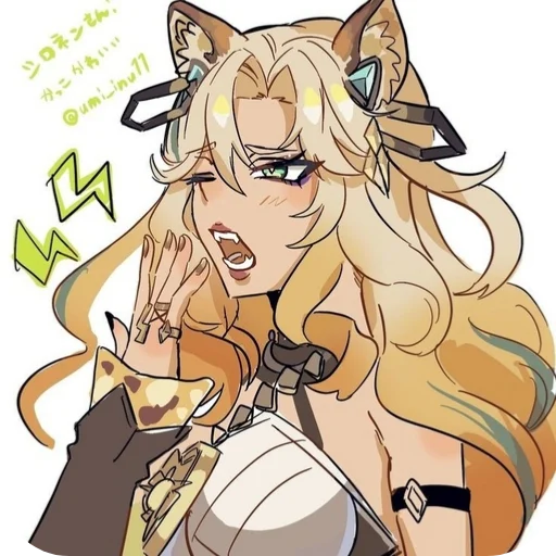 🔥 Стикер «Шилонен Genshin Impact» для Telegram