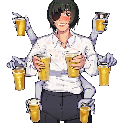 🍺 Стикер «Himeno» для Telegram