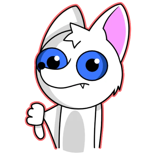 👎 Стикер «Hime» для Telegram