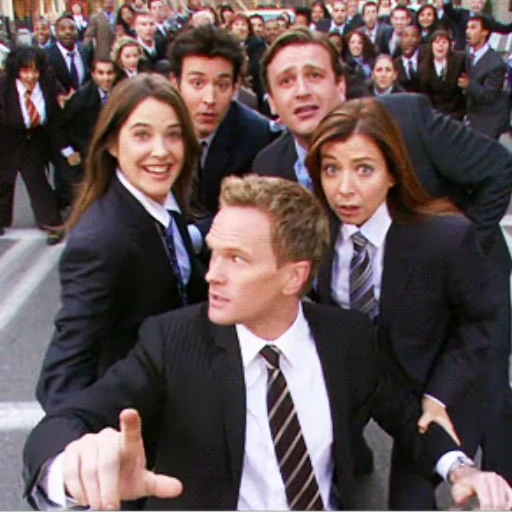 👆 Стикер «How I Met Your Mother» для Telegram