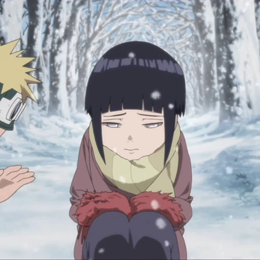 🫐 Стикер «Hinata Hyuga» для Telegram