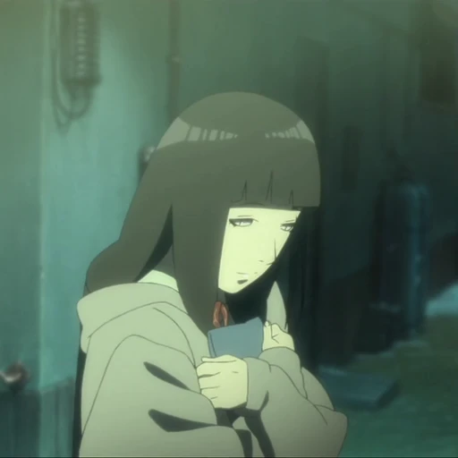 🫐 Стикер «Hinata Hyuga» для Telegram
