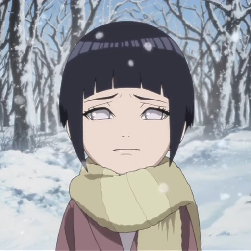 🫐 Стикер «Hinata Hyuga» для Telegram
