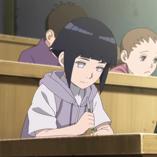 🫐 Стикер «Hinata Hyuga» для Telegram