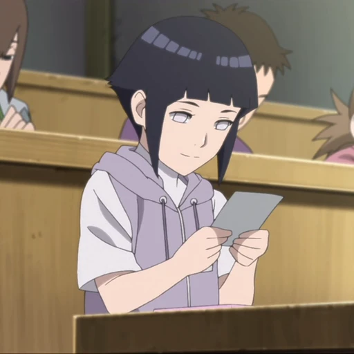 🫐 Стикер «Hinata Hyuga» для Telegram