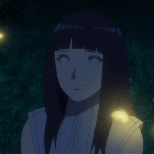 🫐 Стикер «Hinata Hyuga» для Telegram