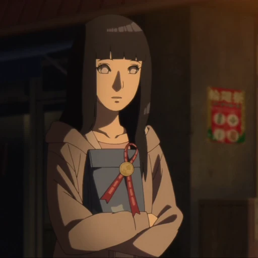 🫐 Стикер «Hinata Hyuga» для Telegram